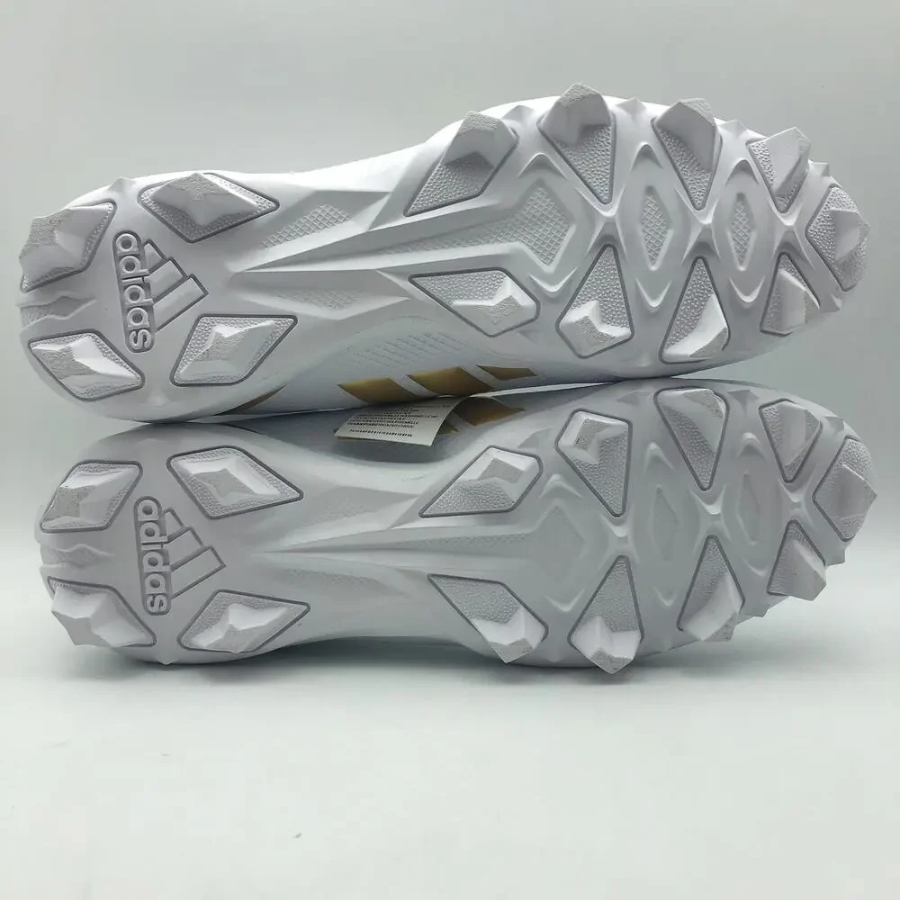 Adidas Mens Adizero Impact 2 Molded Football Cleats Size 12 Gold NWOB